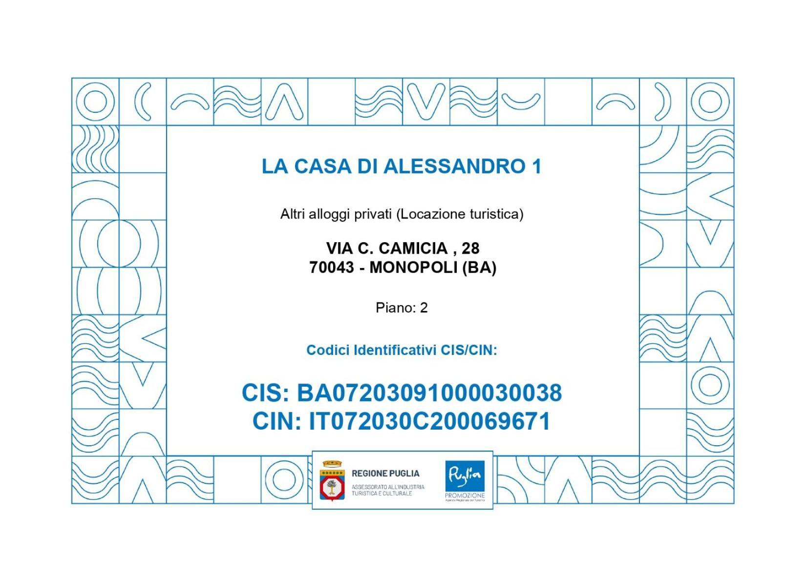 La Casa Di Alessandro Monopoli Luaran gambar